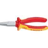 Flat pliers VDE with multi-component handles 160mm